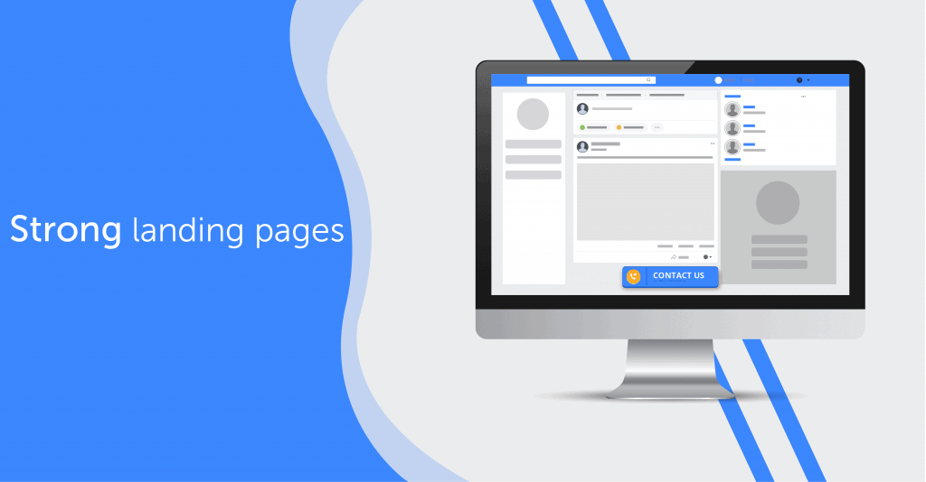 strong landing pages
