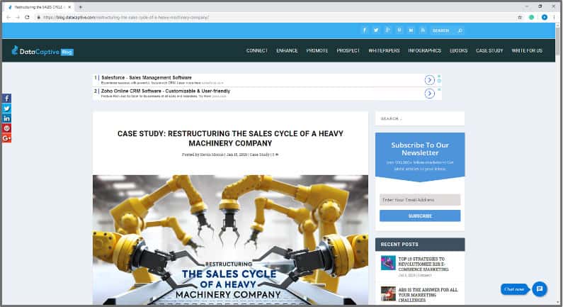 case studies sales cycle