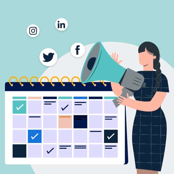 Content Marketing Planner and Monthly Calendar [Free Template]