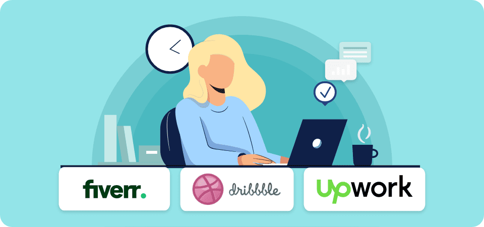 Connect with freelancers to get web design leads.