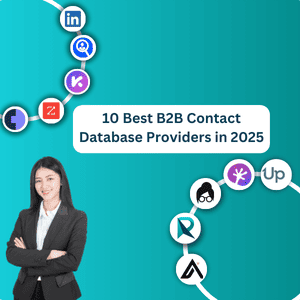 10 Best B2B Contact Database Providers in 2025 - Cover Image