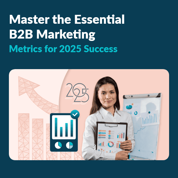 Professional showcasing B2B marketing insights and performance strategies for 2025