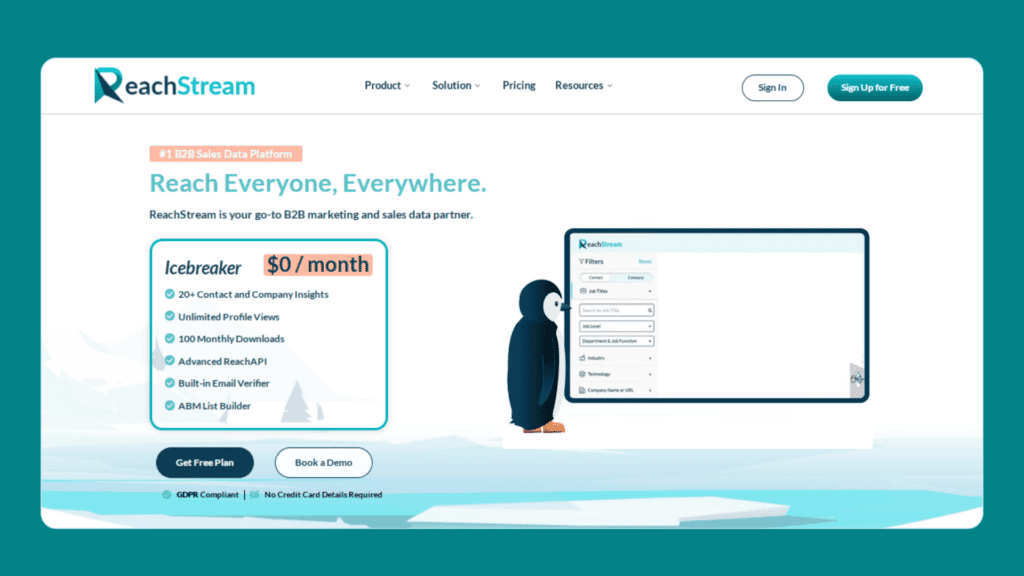 ReachStream HomePage