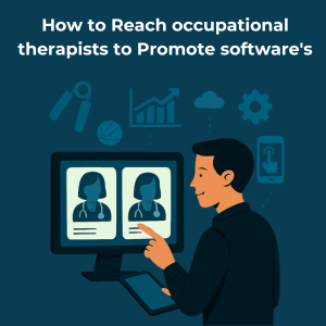 Healthcare software marketer targeting occupational therapists via email campaign