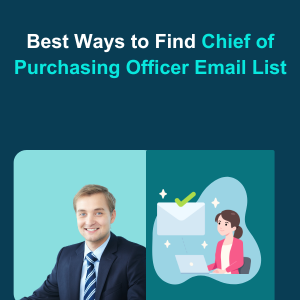 Best Ways to Find Chief of Purchasing Officer Emails Best Ways to Find Chief of Purchasing Officer Emails
