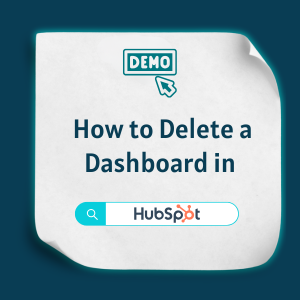 Delete a Dashboard Feature Delete a Dashboard - Feature