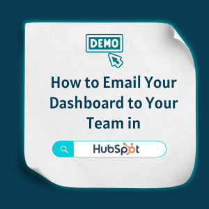 Email Your Dashboard Feature Email Your Dashboard - Feature