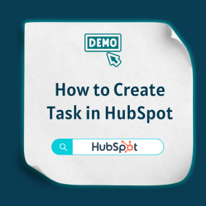 How to Create Task in Hubspot Feature How to Create Task in Hubspot Feature