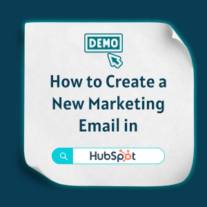 How to Create a New Marketing Email in HubSpot How to Create a New Marketing Email in HubSpot
