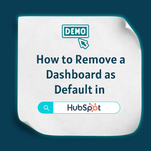 Remove a Dashboard Feature Remove a Dashboard - Feature