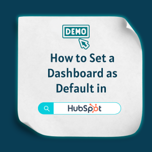 Set a Dashboard Feature Set a Dashboard - Feature
