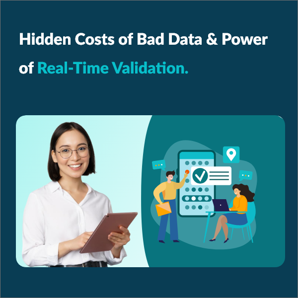 Hidden Costs of Bad Data & Power of Real-Time Validation. Feature