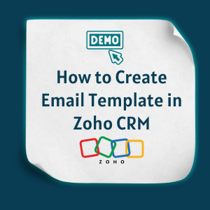 How to Create Email Template in Zoho CRM feature How to Create Email Template in Zoho CRM feature