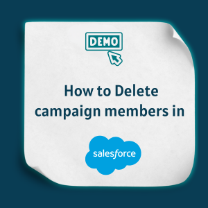 How to Delete campaign members in salesforce Feature How to Delete campaign members in salesforce - Feature