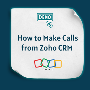 How to Make Calls from Zoho CRM feature 1 1 How to Make Calls from Zoho CRM