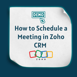 How to Schedule a Meeting in Zoho CRM feature 1 How to Schedule a Meeting in Zoho CRM