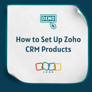 How to Set Up Zoho CRM Products feature How to Set Up Zoho CRM Products feature