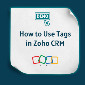 How to Use Tags in Zoho CRM feature How to Use Tags in Zoho CRM feature