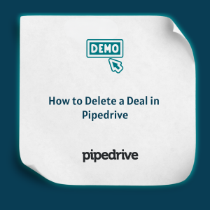 How to Delete a Deal in Pipedrive Feature 1 How to Delete a Deal in Pipedrive Feature