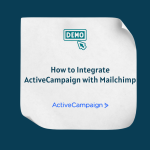 How to Integrate ActiveCampaign with Mailchimp