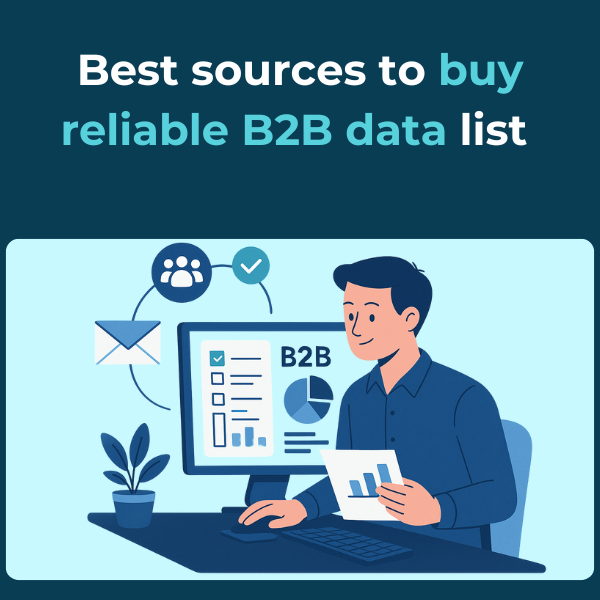 Best sources to buy reliable B2B data list