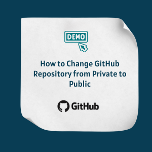 How to Change GitHub Repository from Private to Public