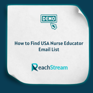 How to Find USA Nurse Educator Email List Feature