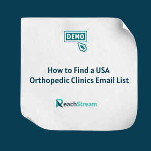 How to Find a USA Orthopedic Clinics Email List FE How to Find a USA Orthopedic Clinics Email List