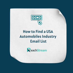 How to Find a USA Automobiles Industry Email List FE How to Find a USA Automobiles Industry Email List