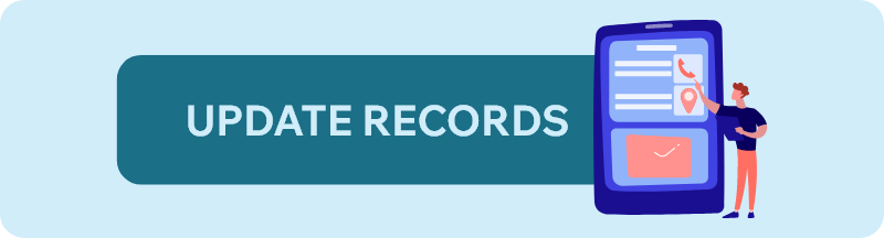 update records regularly