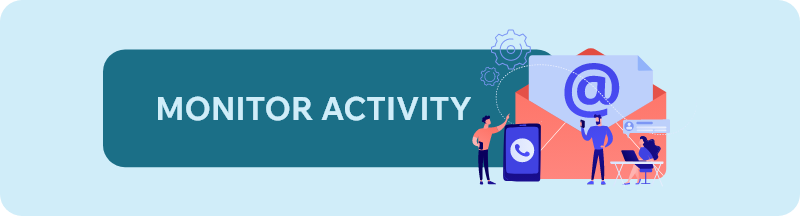 Monitor email activity