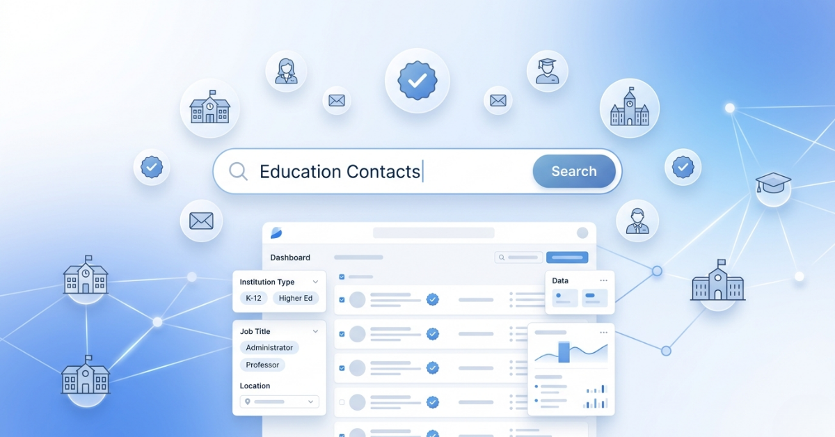 How to Find Education Industry Contacts in 2026