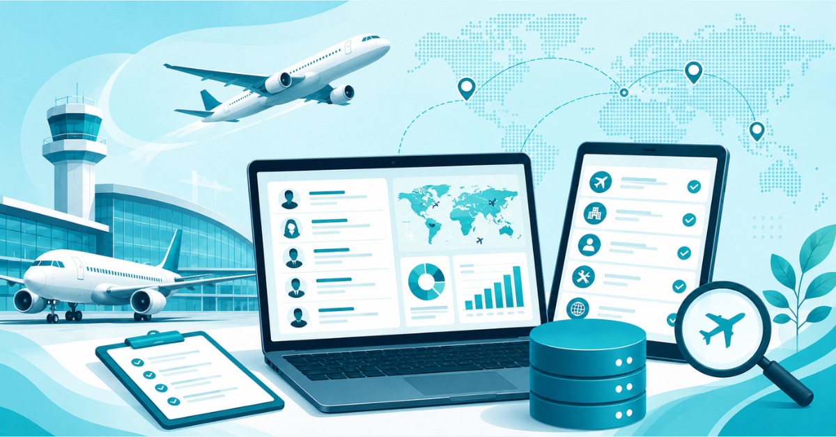 How to Find an Aviation Industry Database for B2B Marketing