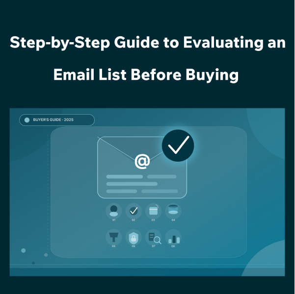 What to Look for Before Purchasing an Email List