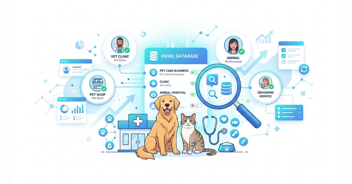How to Get Verified Pet Care Industry Email Contacts for B2B Use