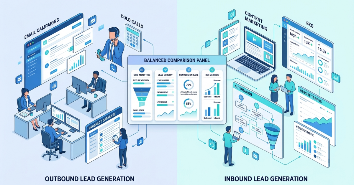 Outbound vs Inbound Lead Generation: Which Works Best for B2B?