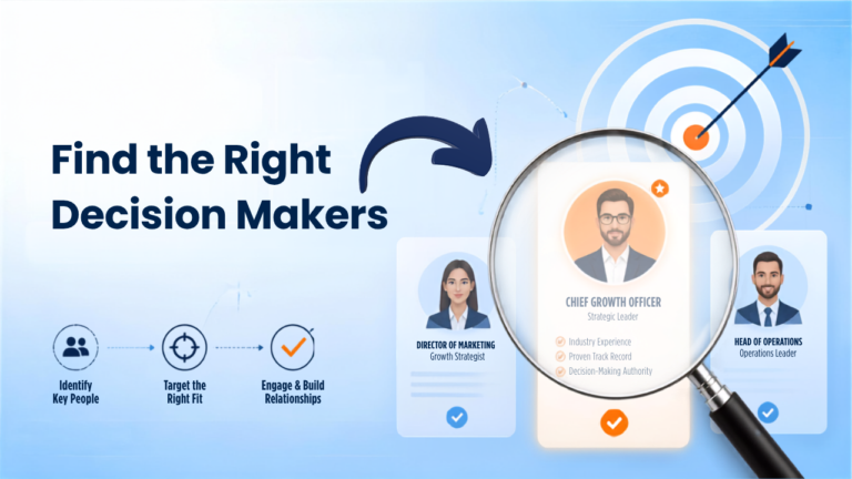 How to Find the Right Decision Makers in Your Target Industry 1 How to Find the Right Decision Makers in Your Target Industry