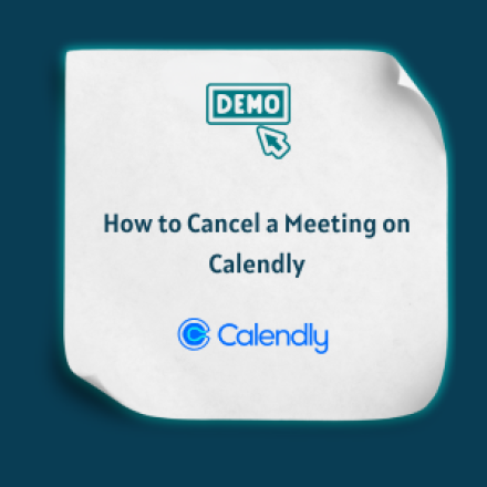 How to Cancel a Meeting on Calendly -Feature