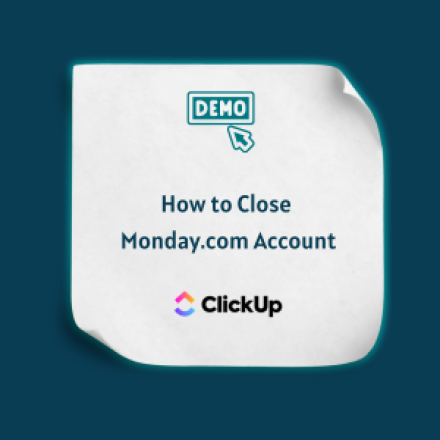How to Close Monday.com Account - Feature