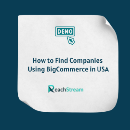 How to Find Companies Using BigCommerce in USA
