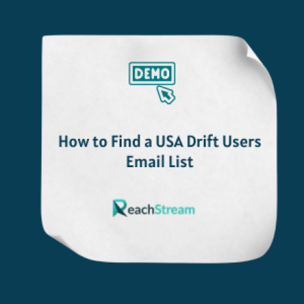How to Find a USA Drift Users Email List