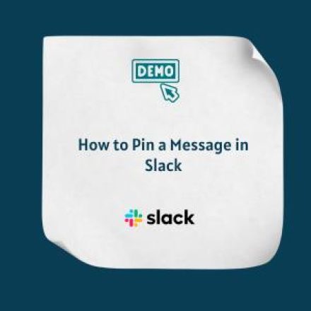 How to Pin a Message in Slack Feature